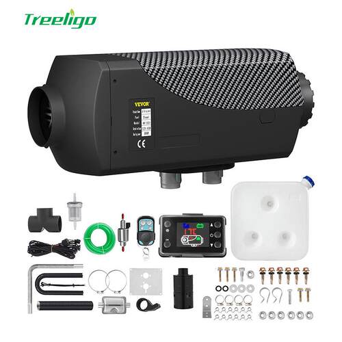 Treeligo驻车空气加热器2千瓦5千瓦车载燃油暖风柴暖一体机12V24v