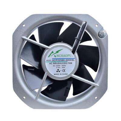ACP22580 225x225x80mm 金属叶交流AC220V耐高温威图机柜轴流风扇