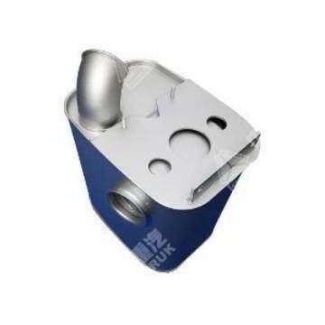 重汽豪沃T7HTX汕德卡C7H豪瀚消声器总成(国V)WG9725543063