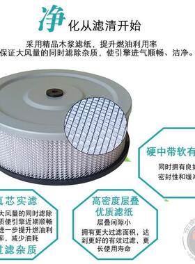 10KW双缸汽油发电机配件EF12000E EF13000TE SHT15000HA空气滤芯