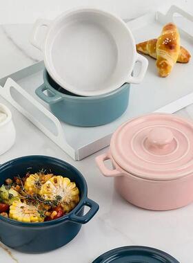 Ceramic Soup Pot Crock Pot Baby Food Steamed Bowl Stockpot