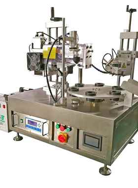 化妆品护肤品滑波牙膏洗面VSB润油灌装自动封口机超声软管封尾奶