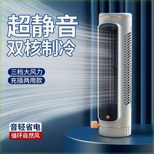 一级节能风扇静音加湿器二合一熊猫迷你小美米厕所免打孔出租屋用