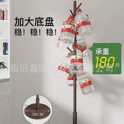 实木衣架落地卧室衣帽架家用小户型挂包架客厅简易立式挂衣架