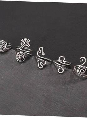 新型空心戒指个性化民族风格戒指