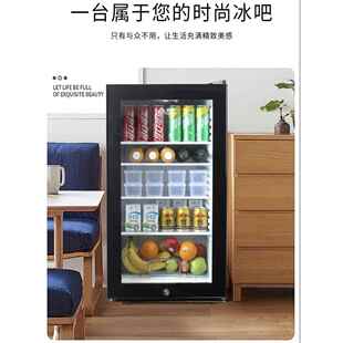 幼儿园食品留样专用柜饮料冷柜留样冰箱小型家商用冷藏展示柜带锁