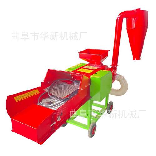 新型卧式铡揉粉一体机三相电铡草粉碎机养殖牛羊青草揉丝机