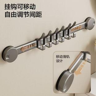 盘门后挂钩免孔无痕强力承重浴室吸挂打架PG0311子收纳壁衣挂置物