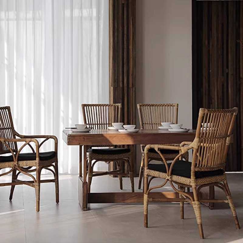 北欧诧寂风藤编椅子家用中古椅阳台休闲椅酒店民宿藤编餐椅定制,商业/办公家具,商用藤编家具,淘宝优惠券,粉丝福利购,淘宝优惠卷