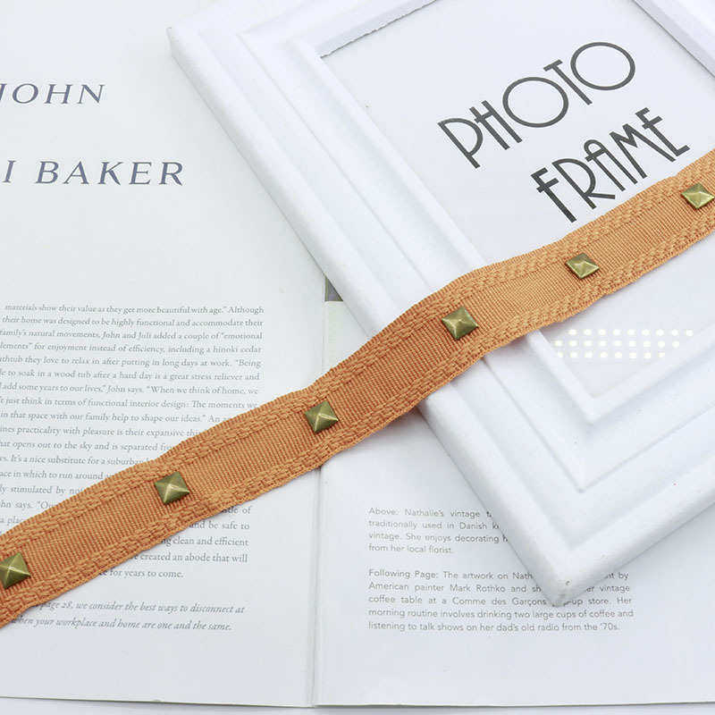 新款彩色 织带铆钉花边窗帘/抱枕/靠垫/桌旗辅料装饰边 现货供应,居家布艺,花边,淘宝优惠券,粉丝福利购,淘宝优惠卷