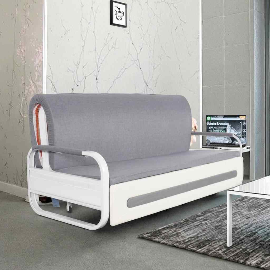 沙发床1米5宽民宿公寓布艺折叠床两用2米宽客厅出租房单人床简约