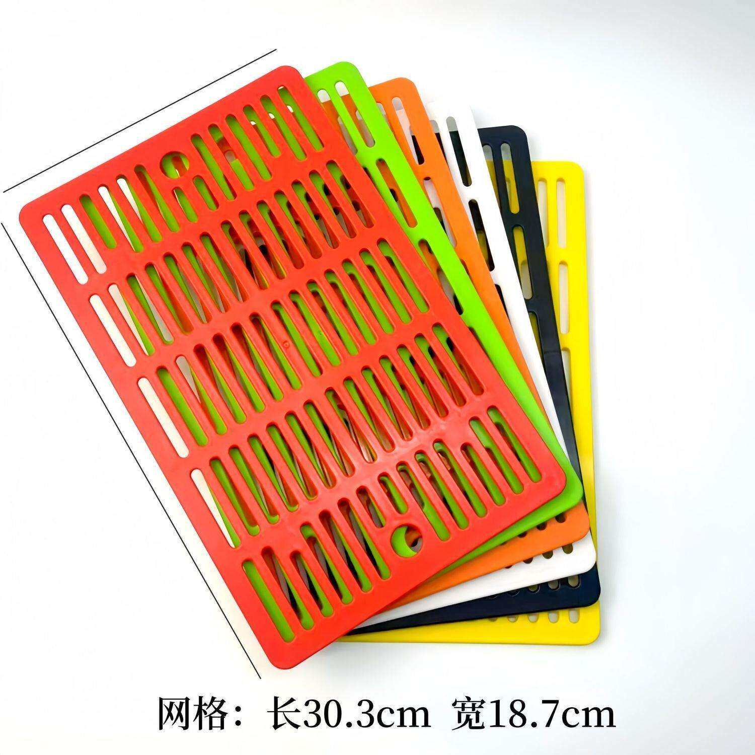 创意长方形托盘火锅餐具带隔板炸串烤串沥水盘子烧烤店专用摆菜盘