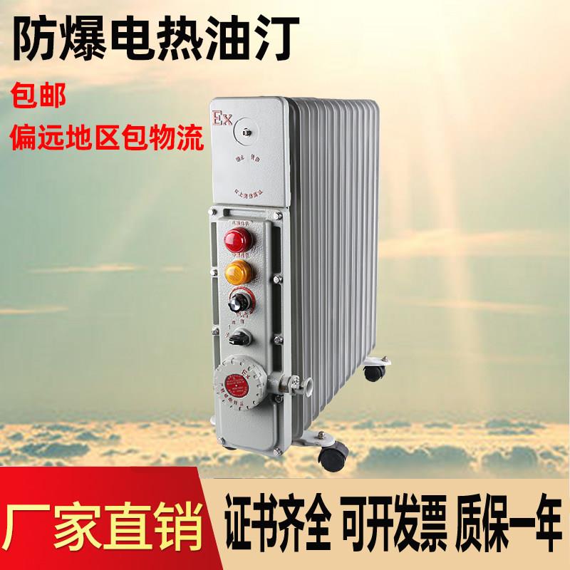 防爆电热油汀电暖器工业 取暖器 电加热 矿用 办公室气防爆油汀