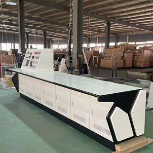 监控台琴型多联弧形中控室控制台指挥中心监控操作台异形控制台