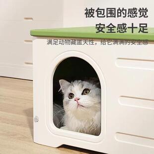 新款直销四季通用遮风挡雨猫窝狗窝流浪猫户外窝猫屋狗房子狗屋猫