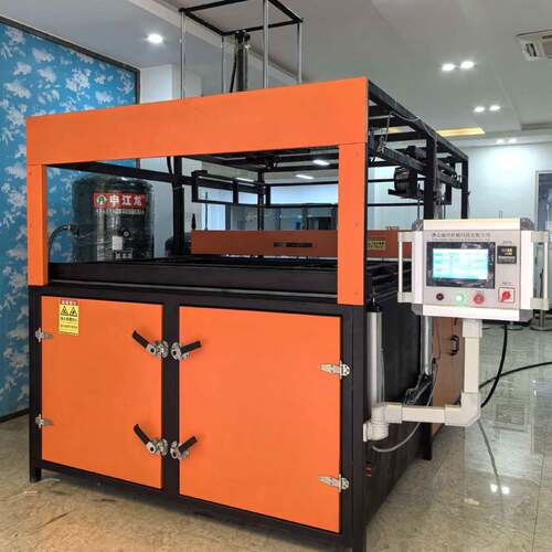 真空吸塑机YG-118VF型吹泡款箱包浴缸行李箱凹凸模具成型高效