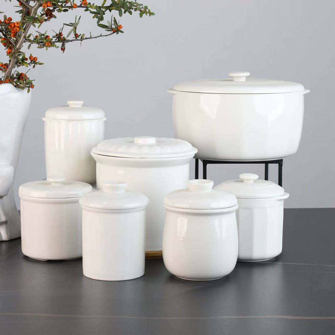 陶瓷瓦罐燕窝炖汤餐具瓷器套装
