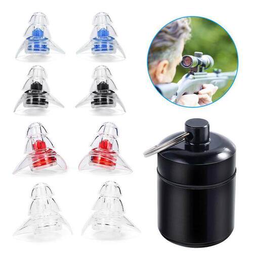 1 Pair/Set Soft Silicone Ear Plugs Anti Noise Snore Earplugs