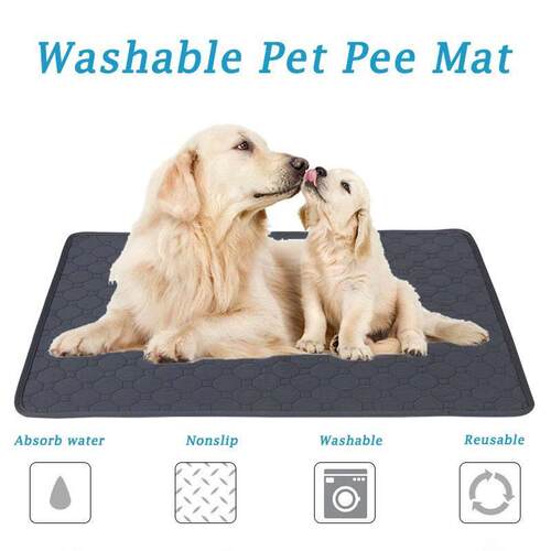 Dog Training Pad Washable Pet Pee Mat Super Absorbent Non-Sl