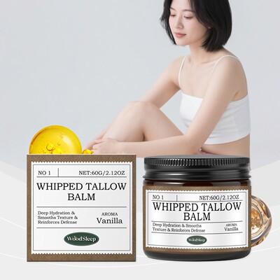 WOODSLEEP Beef Tallow Moisturizing Cream - Deep Hydration an