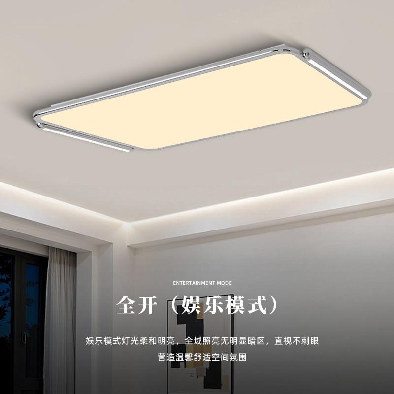 意式极简包豪斯026方灯代GME客厅高亮主灯吸现顶灯片射灯2超薄灯