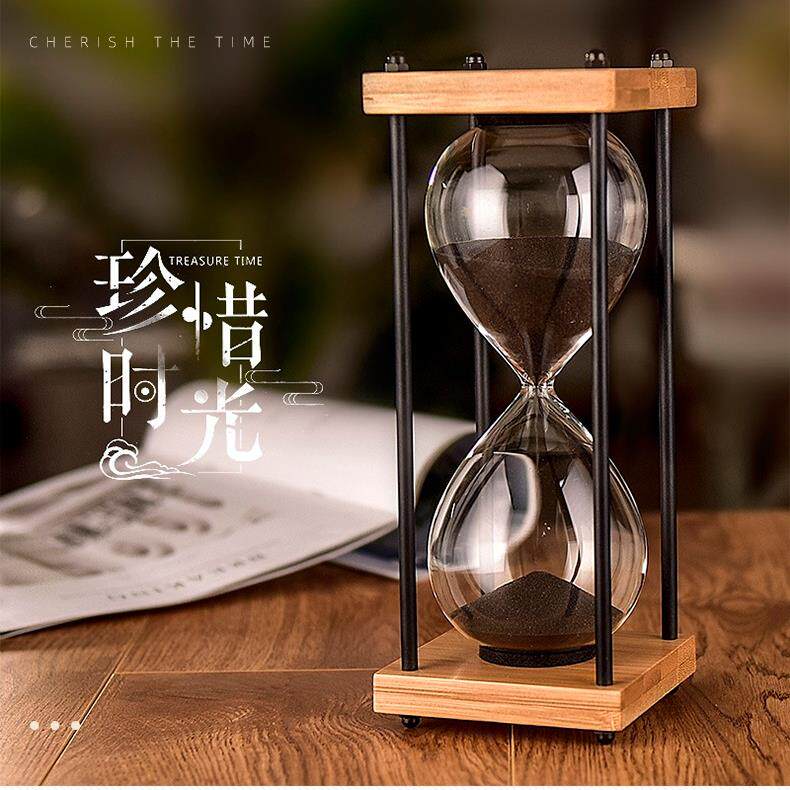 创意时光沙漏计时器15/30/60分钟儿童生日礼物耶诞节礼品桌面摆件