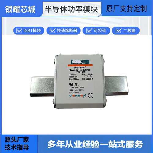 PC73UD11C800PA Z301966直流快速熔断器IGBT可控硅晶闸管