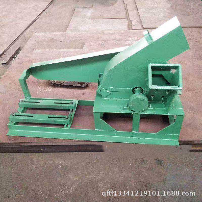 小型电动木材削片机厚薄可调竹子切片机造纸刨花纤维板削片机