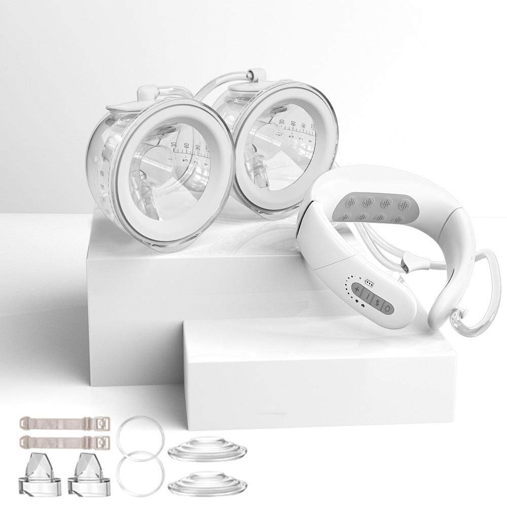 挤奶器挂脖式电动吸乳器全自动产妇免手扶吸奶器吸力大中性标