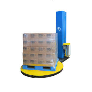 2025新款 机自动缠膜机缠绕打包机全自动预拉伸缠绕机 托盘缠绕包装