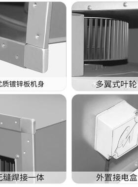 低噪矩管道离心风机GDF3.5-6DXG/R形DF/JDF-静音离心式通风机2R20