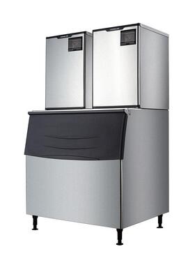 茶饮店商用分体式双机组月形冰制冰机（560KG/24H）SE-1220M