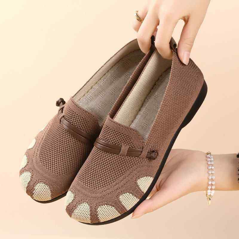 2026新款春季女鞋软底不累脚休闲单鞋平底浅口一脚蹬中老年妈妈鞋,女鞋,帆布鞋,淘宝优惠券,粉丝福利购,淘宝优惠卷