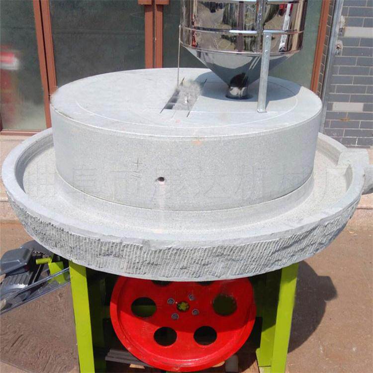 面粉电磨机70动面粉石磨电AMH机石三相小型磨面机