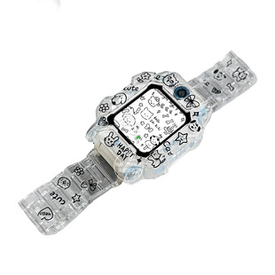 z6a卡通创意z 黑色小猫适用于小天才电话手表z11表带z10