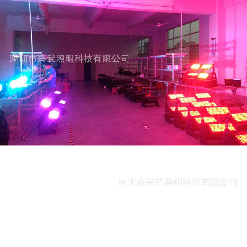 LED投光灯 七彩灯RGB投射灯600W 桥梁公园景区染色灯