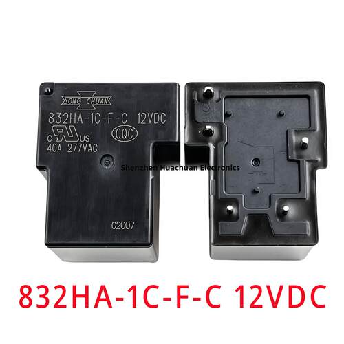 832A 832HA -1A -1C- F -C -S-B 12VDC 24VDC 松川继电器 40A 30A