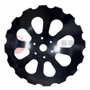 红日犁片厂家 花瓣耙片波纹耙片 免耕播种盘 锰钢犁片切草盘
