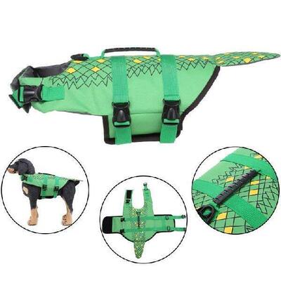 Whale Mermaid Back Swimsuit Life Jacket Pet Supplies Amazon