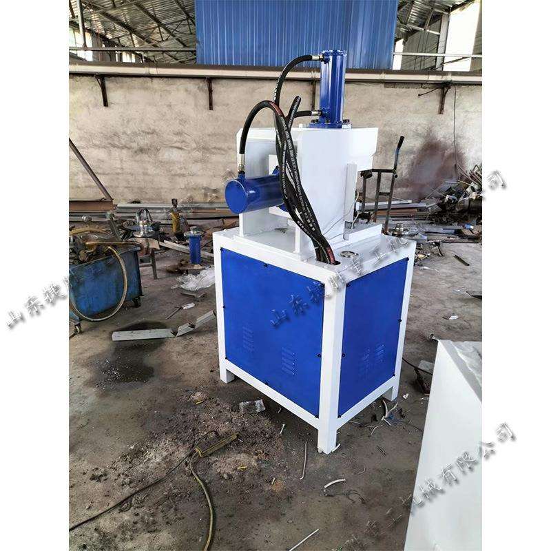 钢管绞口机 液压管材冲弧机 楼梯扶手冲弧设备 方管一圆孔机