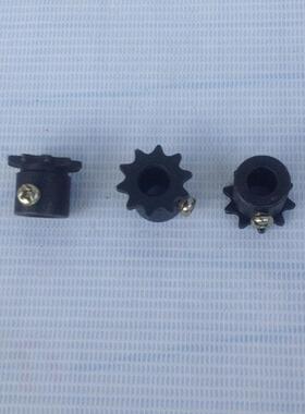 精密浙江省新款2分10齿标准孔M8M7螺丝孔固定淬火节距6.3炼轮齿轮