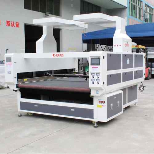 全景定位激光切割机纸张雕刻机花边数码印花布料裁切机自动送料