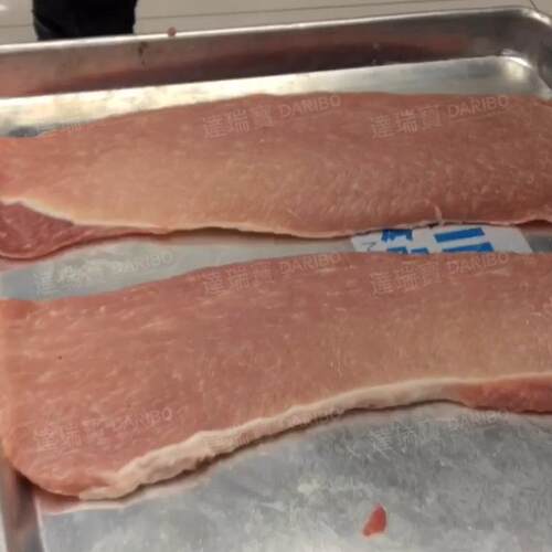 W商用水平开片机 猪肉牛肉鱼肉大块肉开片鲜肉开片平剖机工厂直销