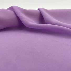 布艺岛 薰衣草紫色磨砂感时装垂坠纯棉面料 连衣裙汉服服装布料