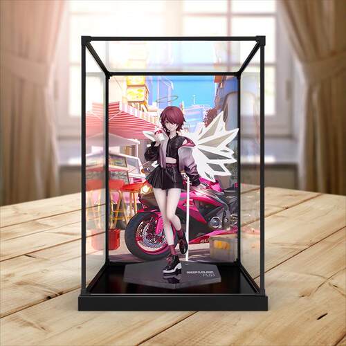 防尘罩适用Gift+系列明日方舟能天使音律之旅模型亚克力展示盒