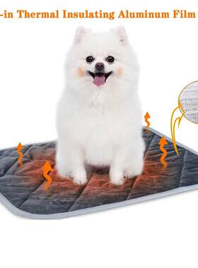 Self Warming Pet Mat, Extra Warm Thermal Dog Crate Pad Washa
