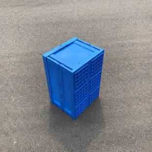 塑料周转折箱生鲜果配送水塑胶省600 4LLD0箱叠节75%空间