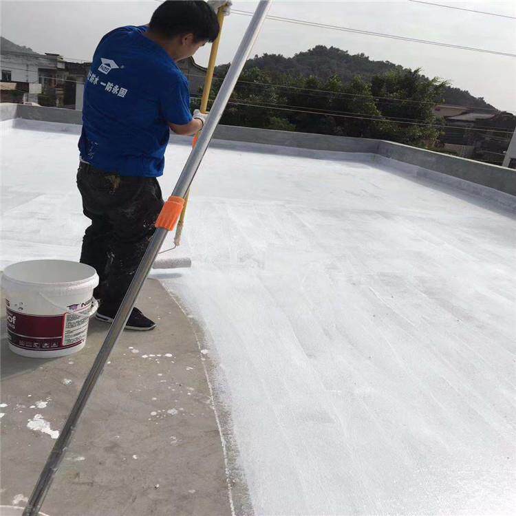 屋顶防水隔热涂料平房旧楼顶反射降温防晒水性阳台修补裂缝涂料