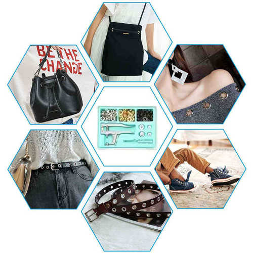 环手压多 套800/+工具纽扣盒色1000批发气眼索篷布#金属#