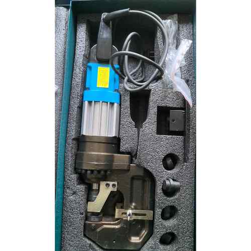 高档电动冲孔机MHP20角钢钢扁铁干挂材冲石孔机幕墙冲-孔机穿孔工